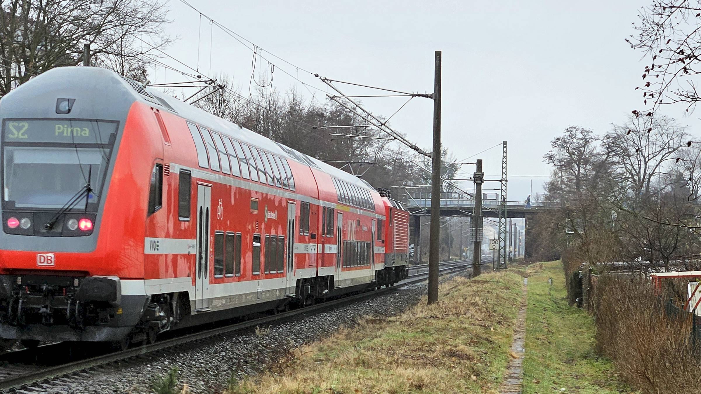 Die Strecke wird unter anderem den S-Bahnen S2 und S8 befahren. Foto: Anton Launer
