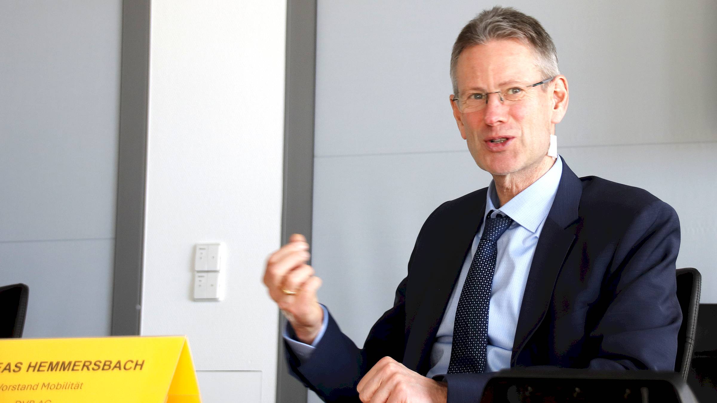 Vorstand Mobilität Andreas Hemmersbach - Foto: Anton Launer