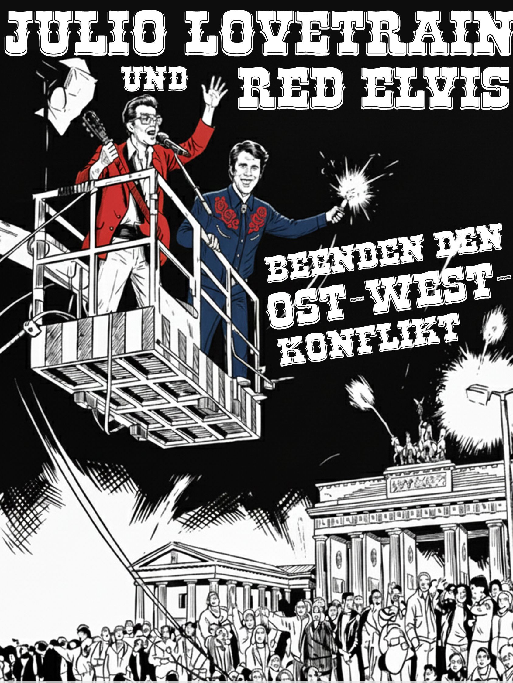 Julio Lovetrain meets Red Elvis in Zilles Anker