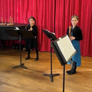 Erfolgreiche Teilnahme bei "Jugend musiziert" Flötenensemble des HSKD beim Regionalwettbewerb "Jugend musiziert" - Foto: HSKD/Petra Zambo