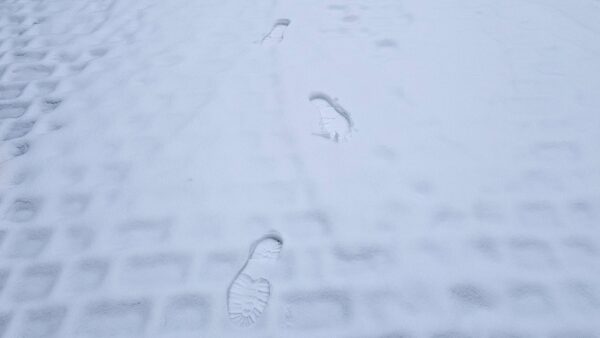 Spuren im Schnee - Symbolbild - Foto: Anton Launer