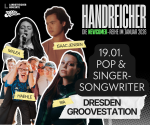 Handstreicher • 19.01.26 POP & SINGER-SONGWRITER • GrooveStation