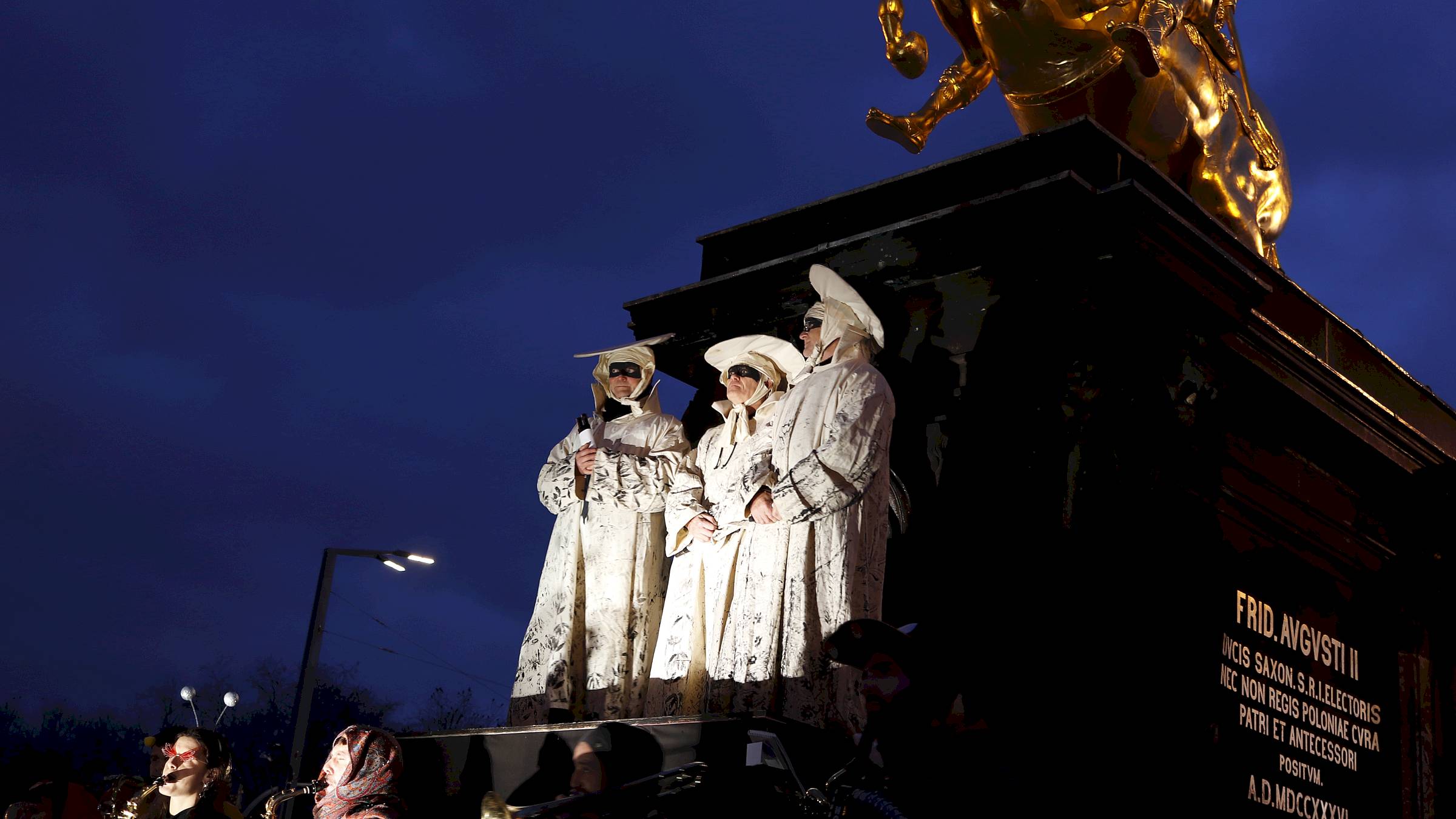 Proklamation am goldnen Hengst - Foto: Anton Launer