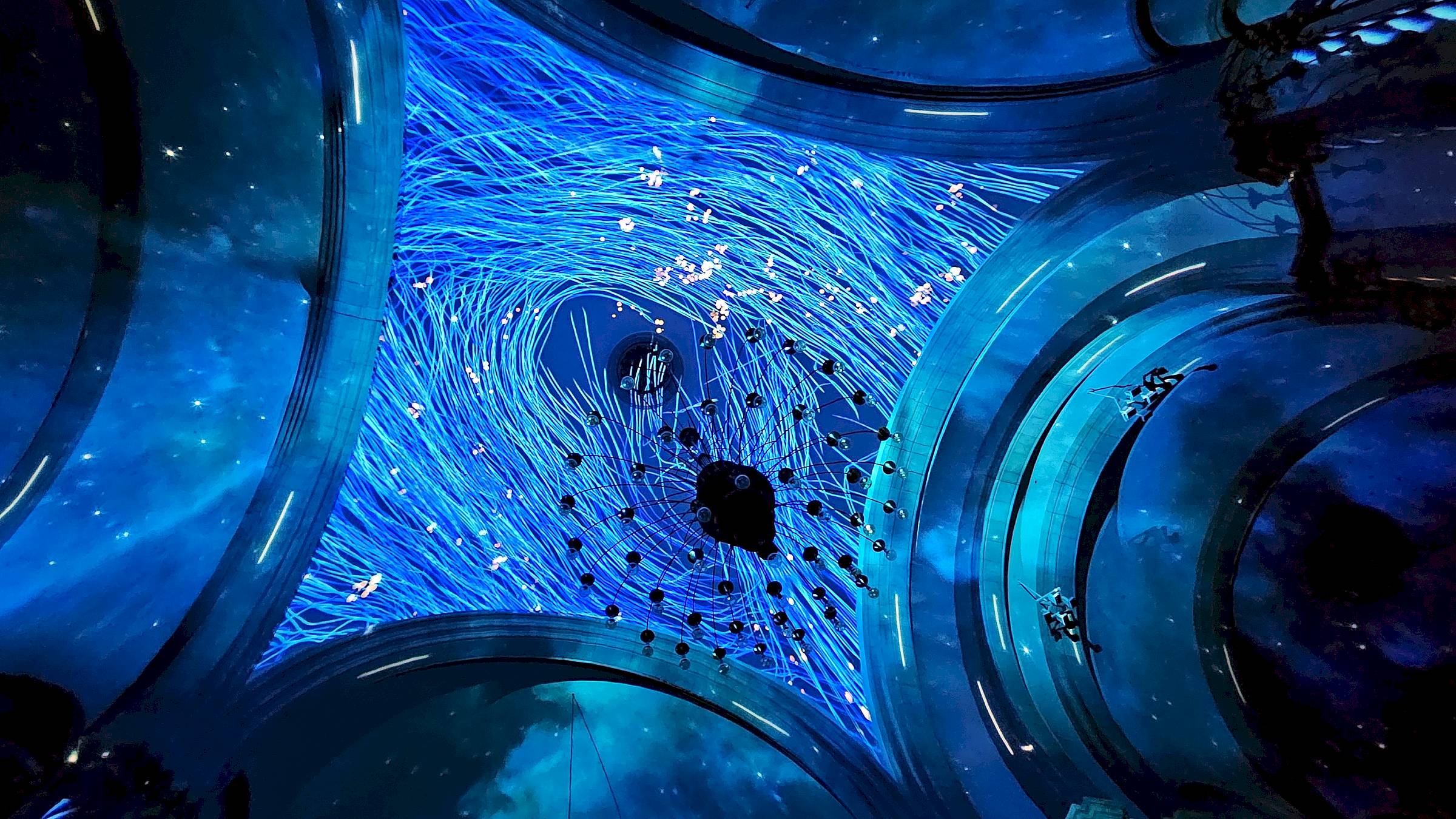 Ausschnitt aus der Show "Genesis" in der Martin-Luther-Kirche - Foto: Anton Launer