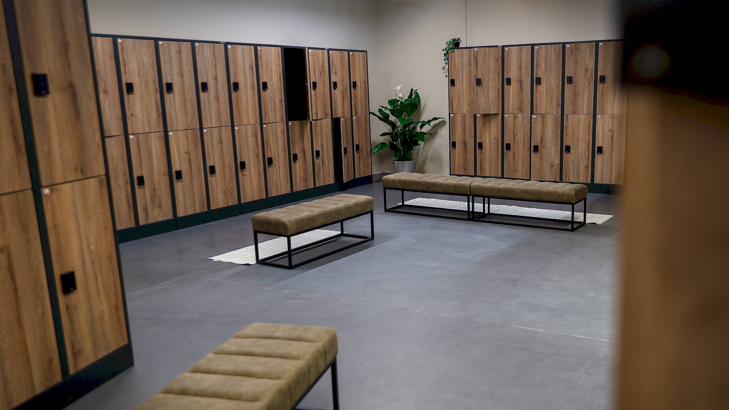 Schmucke Umkleideräume - Foto: Florian Varga