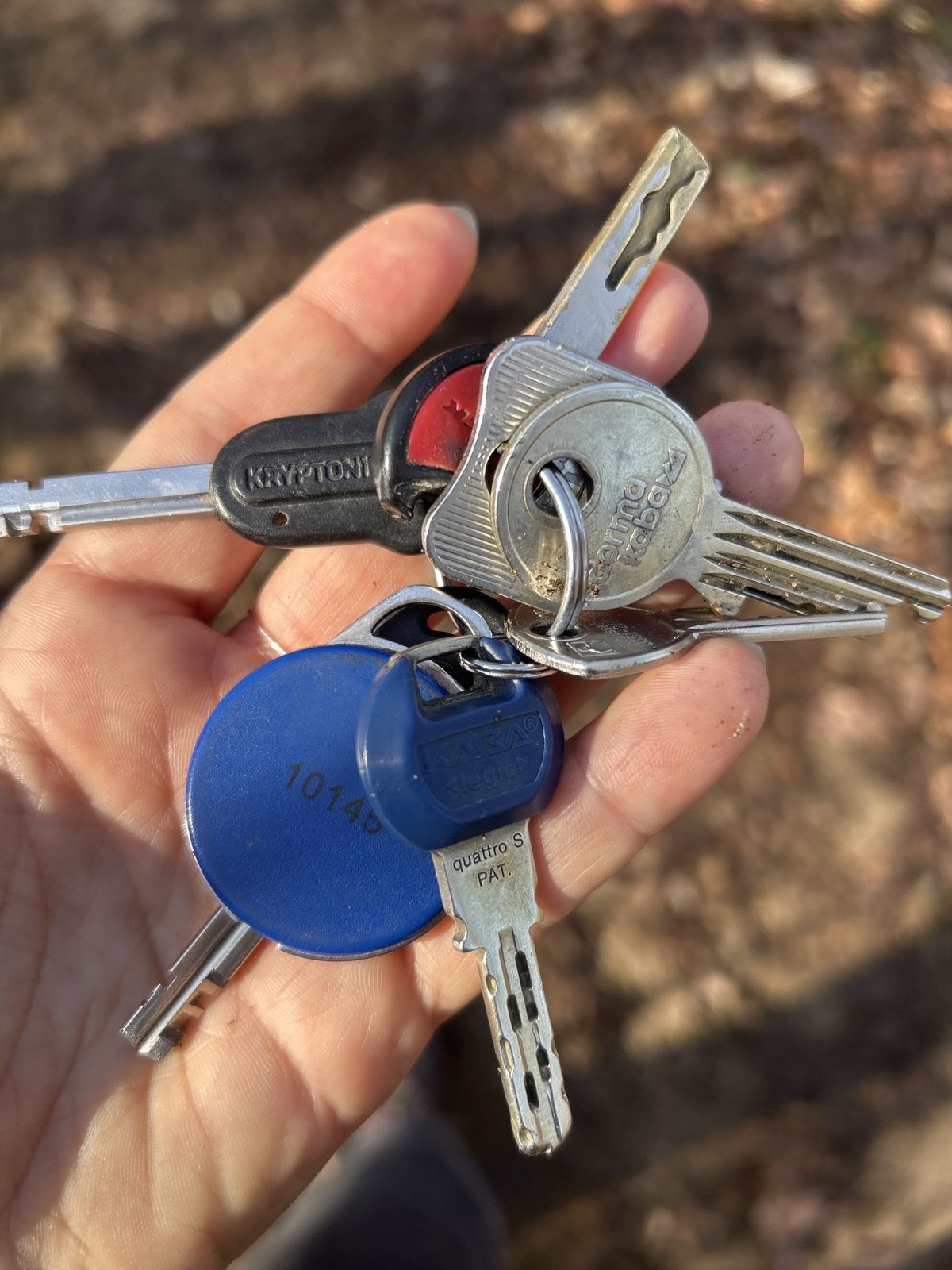 Gefundener Schlüssel