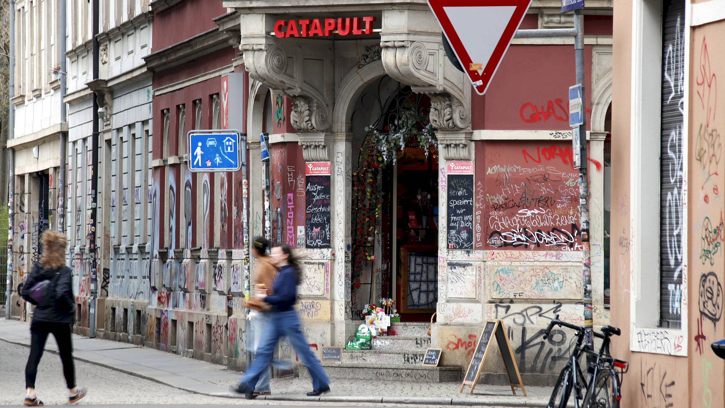 Seit 1998 an der Rothenburger Straße - das Catapult. Foto: Anton Launer
