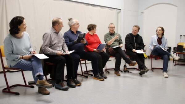 Probe für die Alaunpark-Monologe im Projekttheater - Foto: Anton Launer