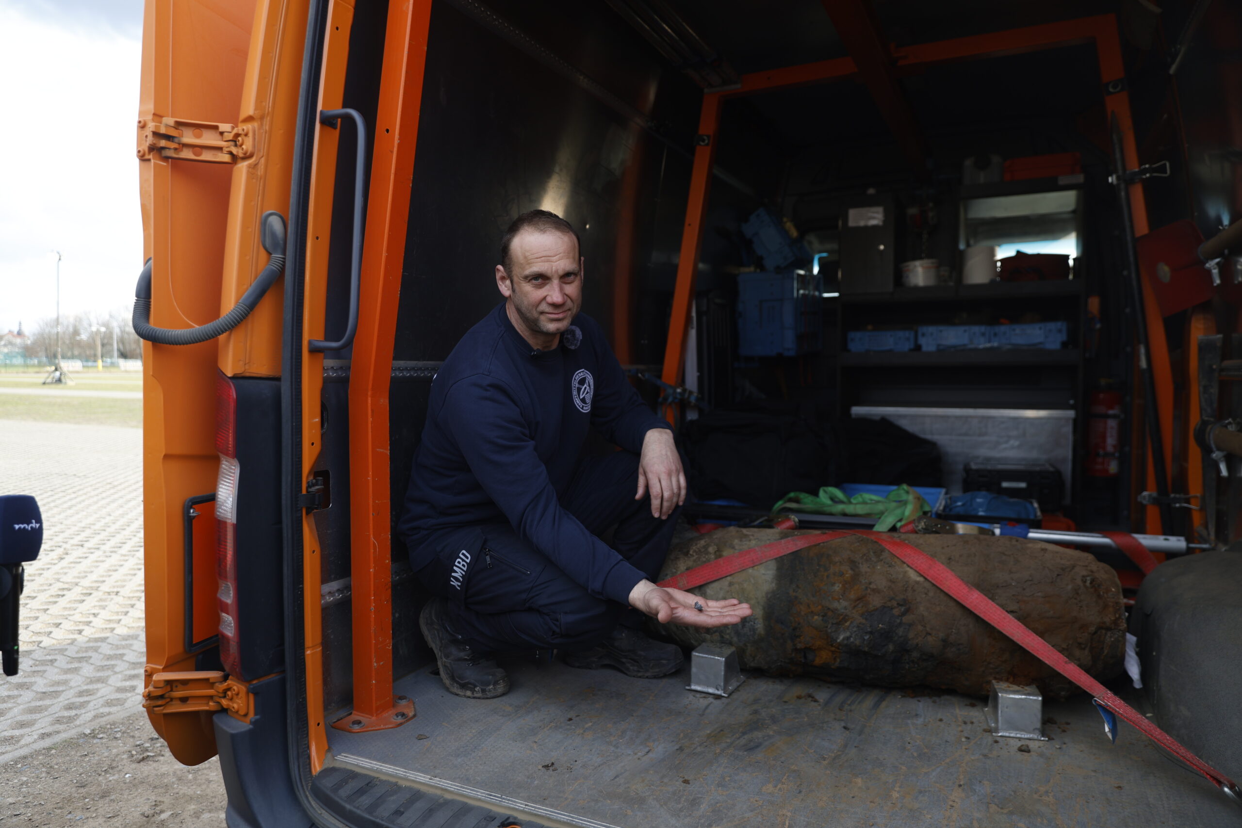 Sprengmeister Thomas Zowalla - Foto: Florian Varga