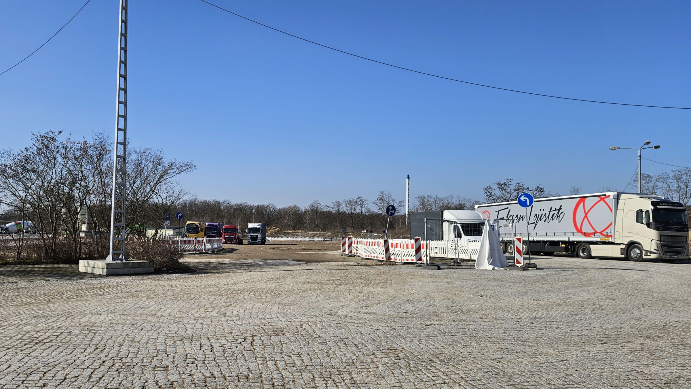 Der LKW-Parkplatz am Hammerweg steht voraussichtlich ab Mai nicht mehr zur Verfügung. Foto: Archiv Anton Launer