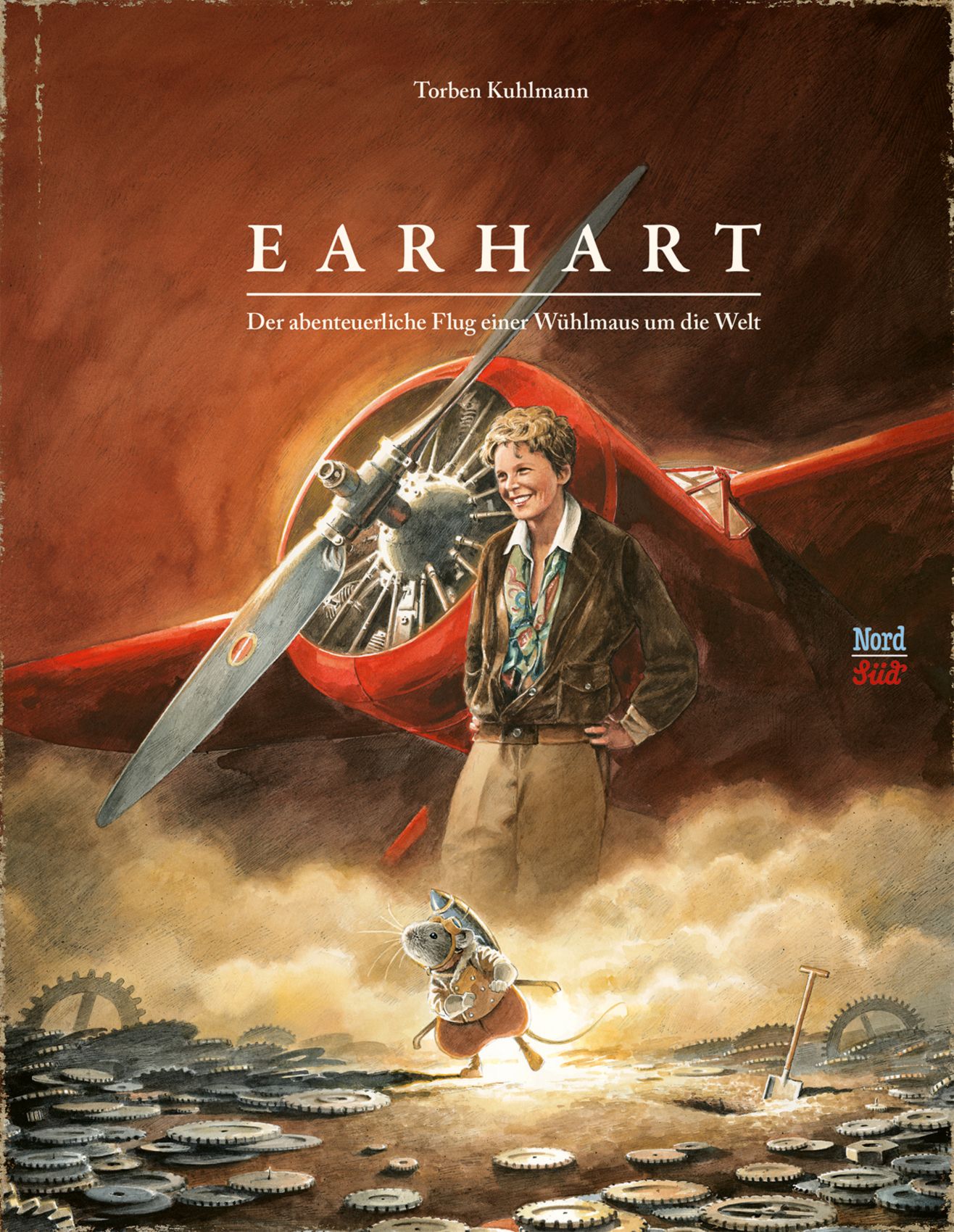 Earhart - Der abenteuerliche Flug einer Wühlmaus um die Welt - Foto: NordSüd Verlag