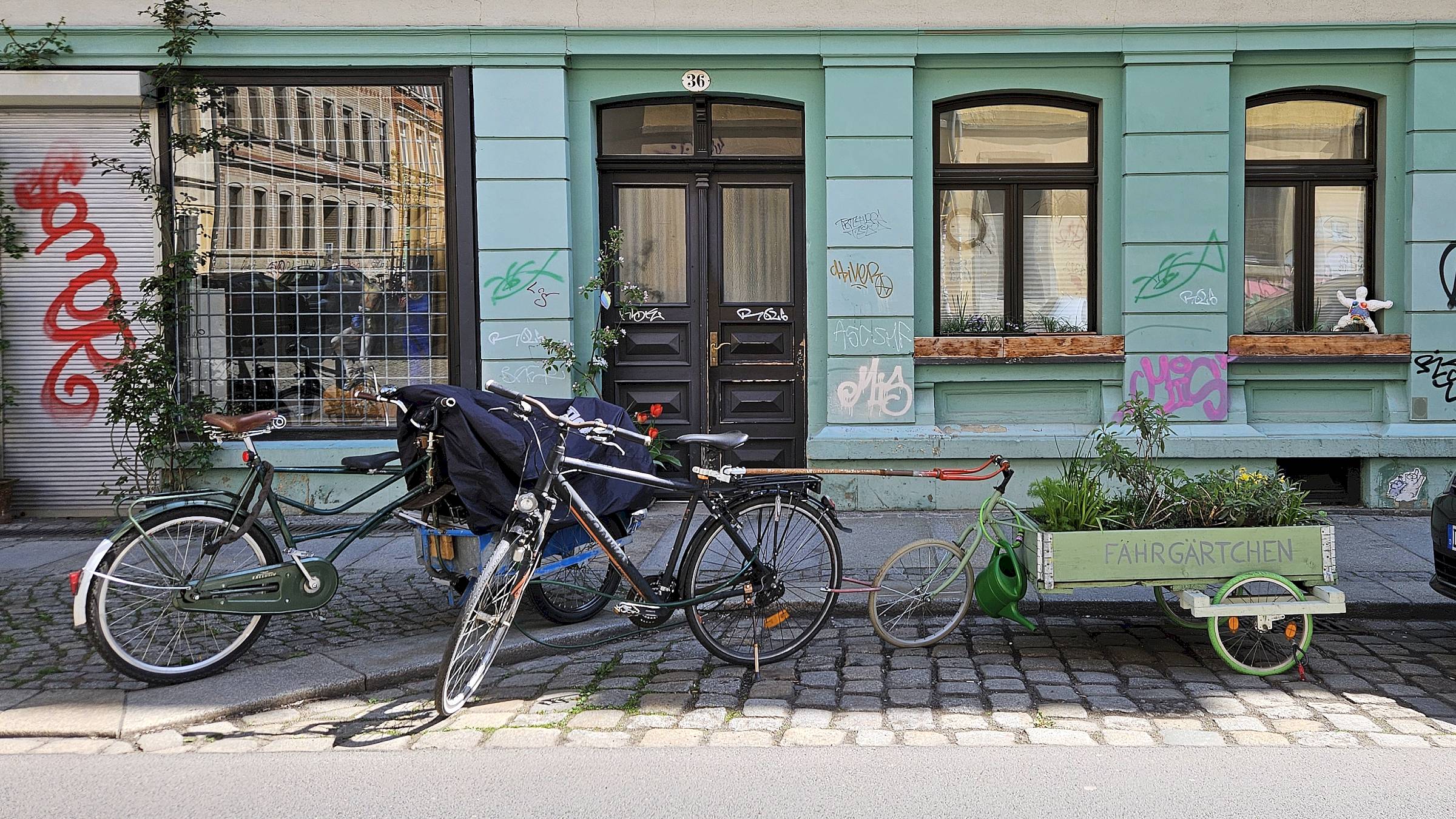 Fahrgärtchen in der Prießnitzstraße - Foto: Anton Launer