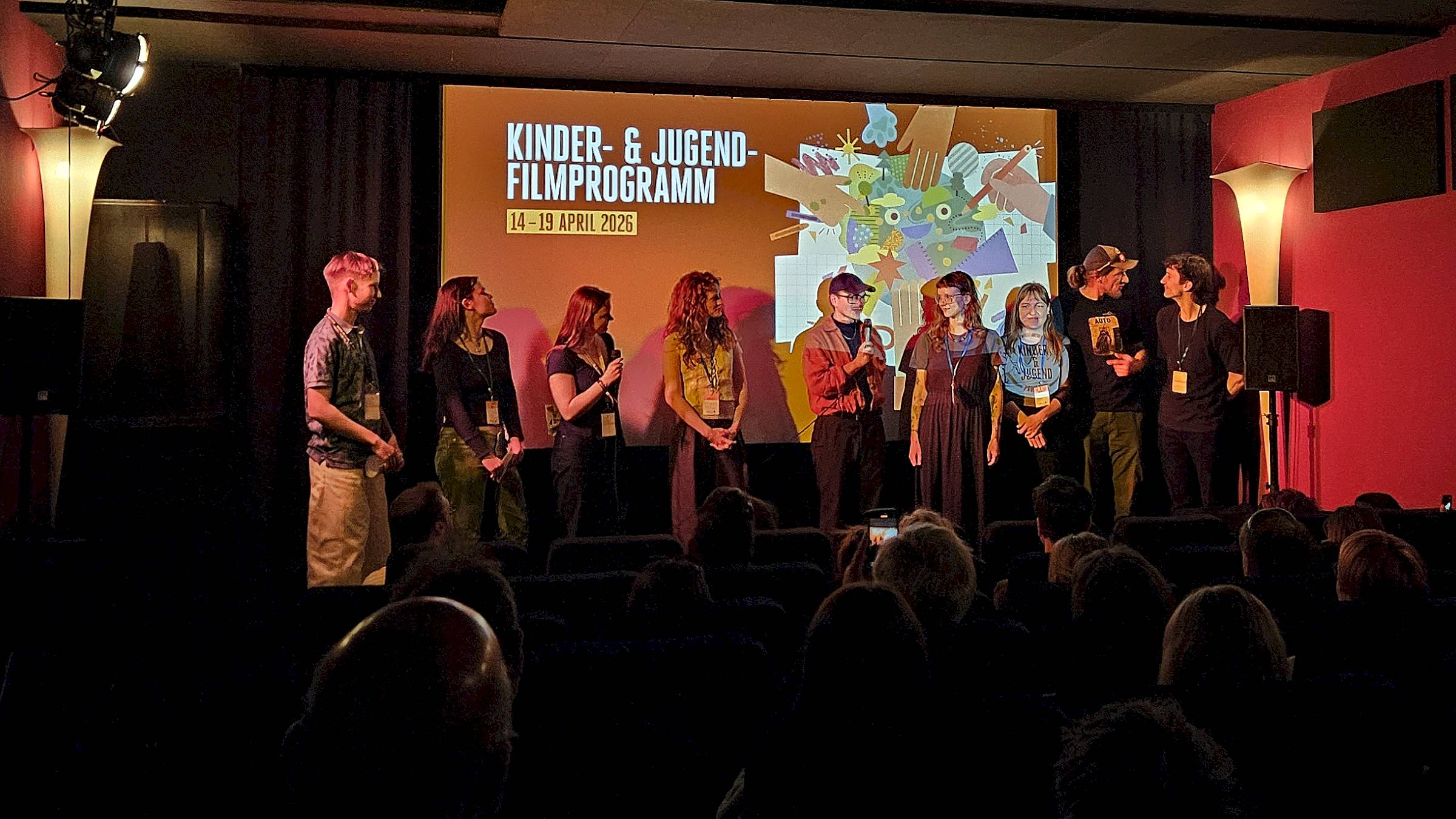 Aufführung des Kinder- und Jugendfilmprogramms im Thalia mit der Crew von "Moon Unit" - Foto: Anton Launer