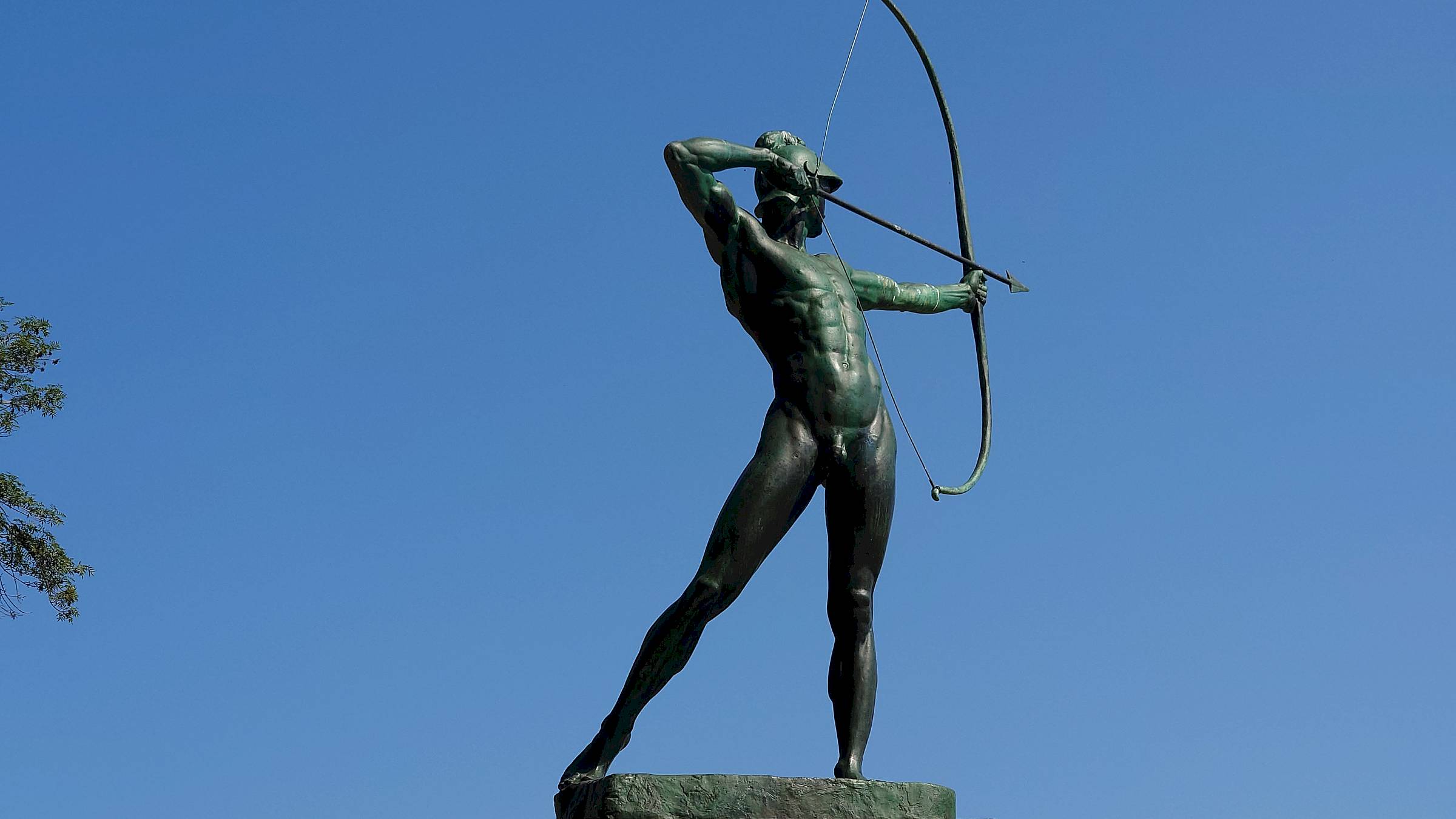 Bogenschütze am Staudengarten - Foto: Anton Launer