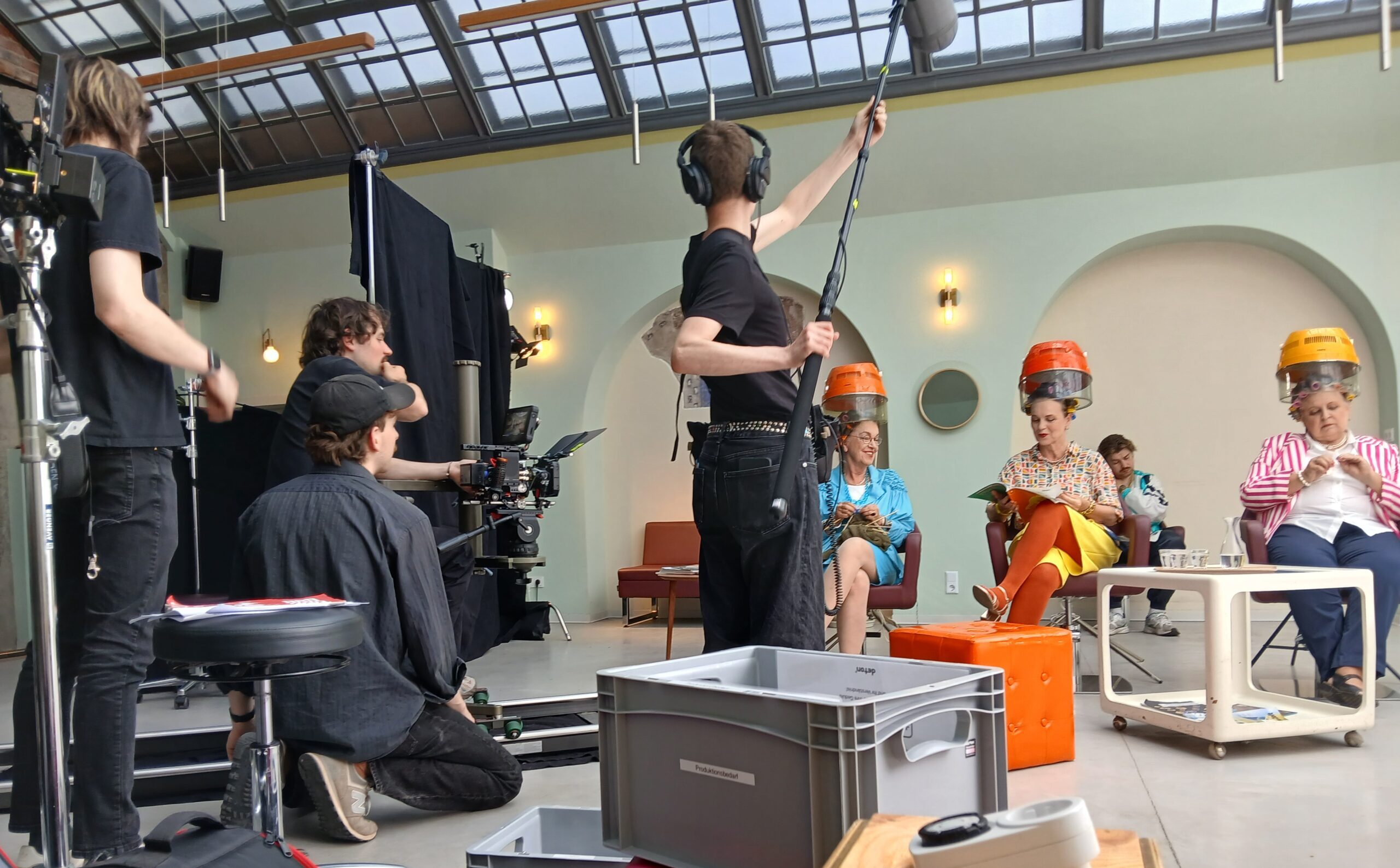 Dreharbeiten für die Kinowerbung von Input_DD - Foto: deton Videoproduktion