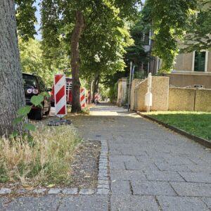 Ab Montag: Baustelle auf der Lessingstraße - Foto: Anton Launer
