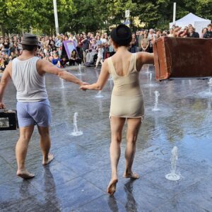Adrian Schvarzstein & Jurate Širvyte-Rukštele führten über den halben Budensommer - Foto: Anton Launer