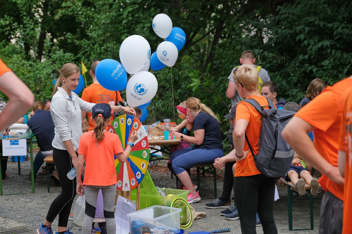 Spendenlauf im Alaunpark