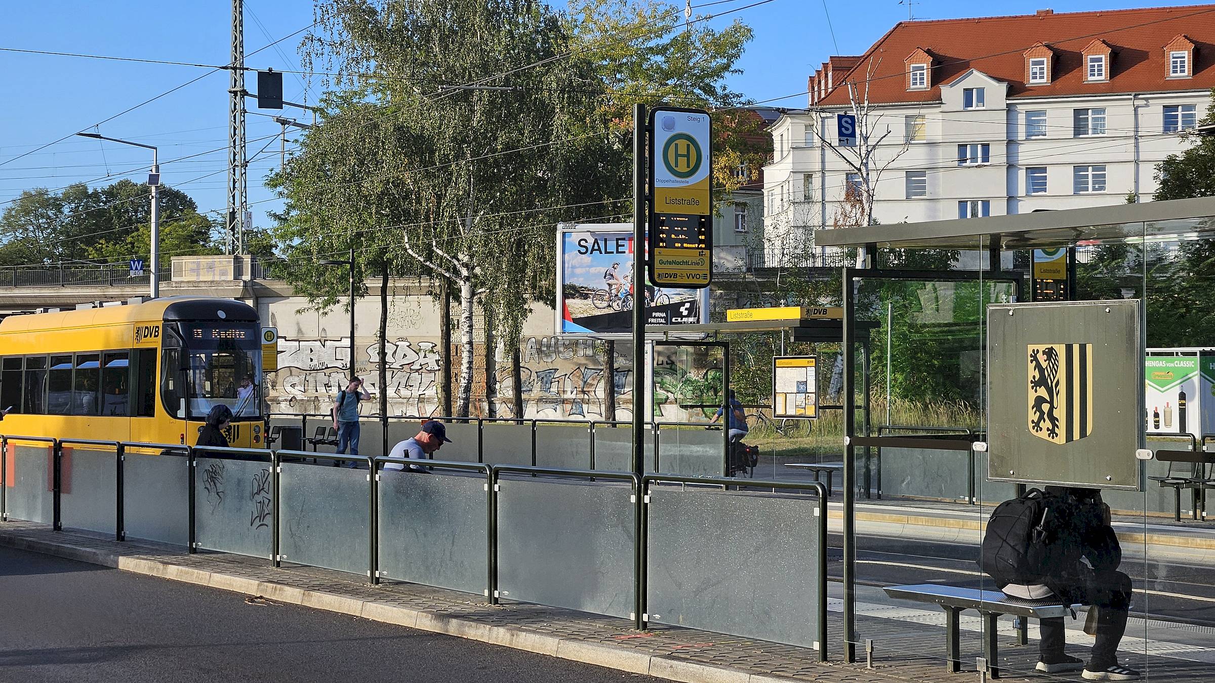 Von Mittwoch, 6 Uhr bis Donnerstag, 20 Uhr werden die Straßenbahnen umgeleitet. Foto: Anton Launer 