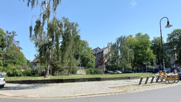 Spielplatz am Königsbrücker Platz - Foto: Archiv Anton Launer