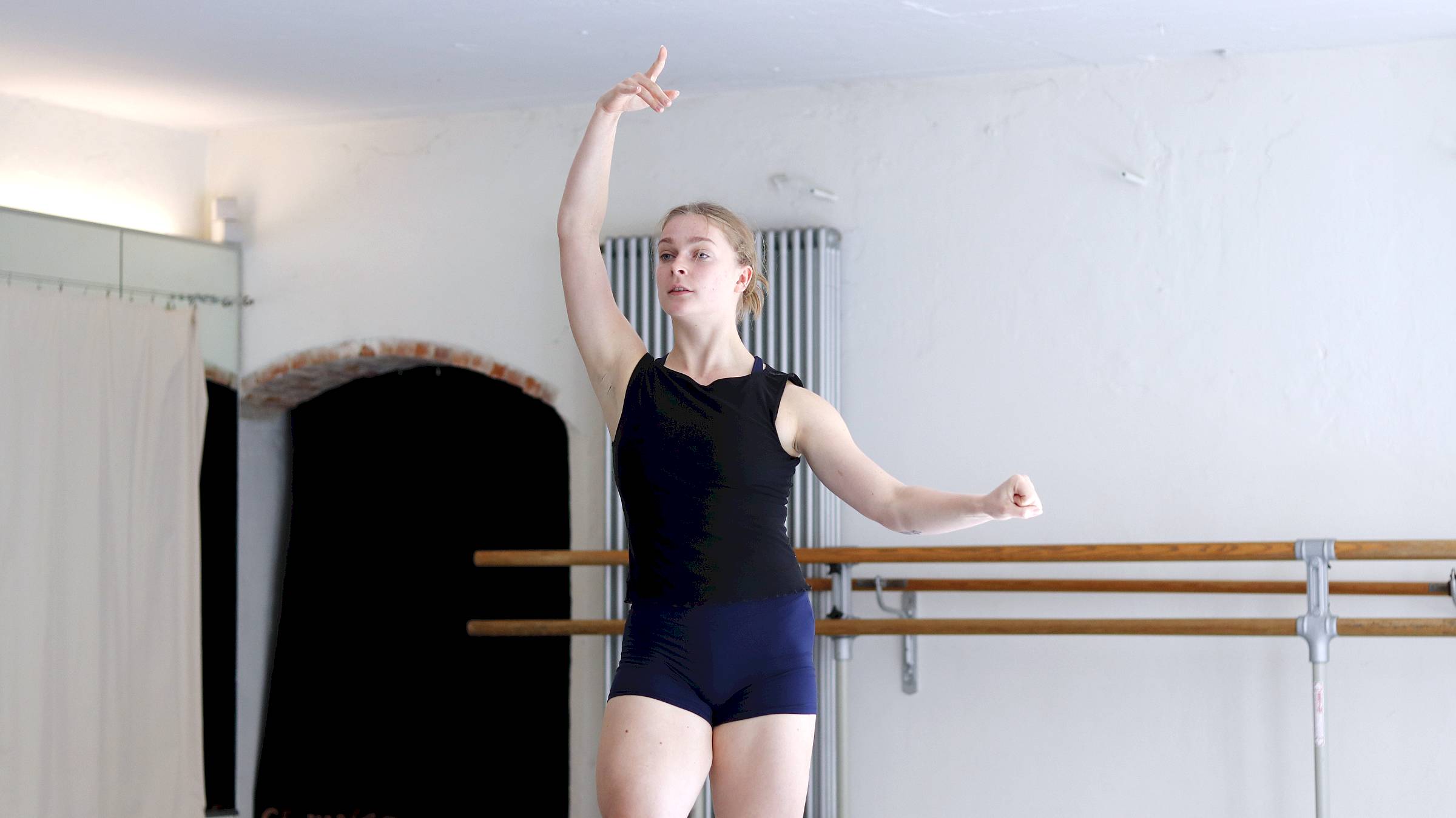 Kornelija Aleksaitė, hier bei einer Probe in der Tenzaschmiede - Foto: Anton Launer