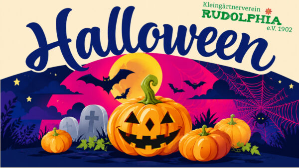 Halloween in der Kleingartenanlage Rudolphia