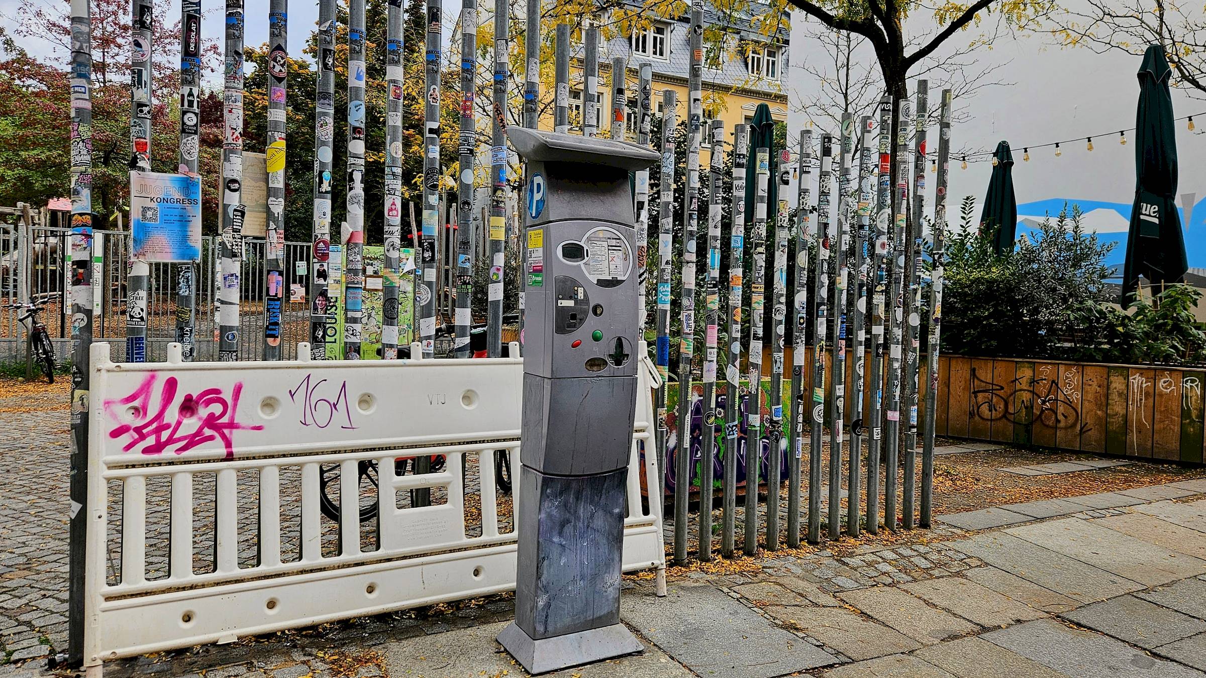Parkscheinautomat auf der Louisenstraße - Foto: Anton Launer